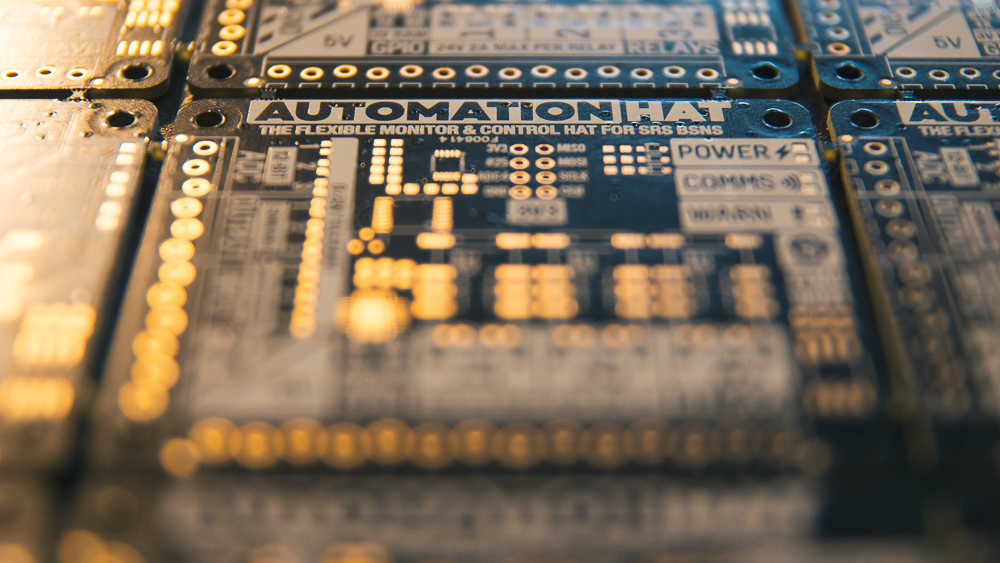 Automation HAT PCB panel