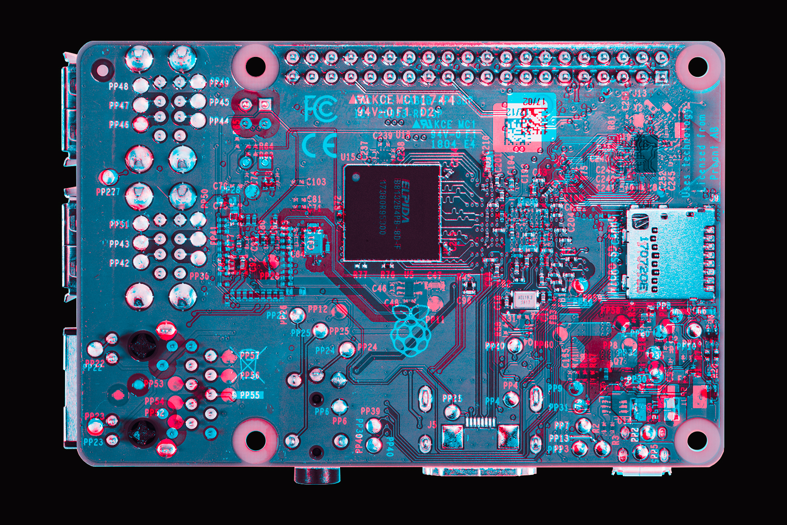  Raspberry Pi 3 Model B+ Board (3B+) : Electronics