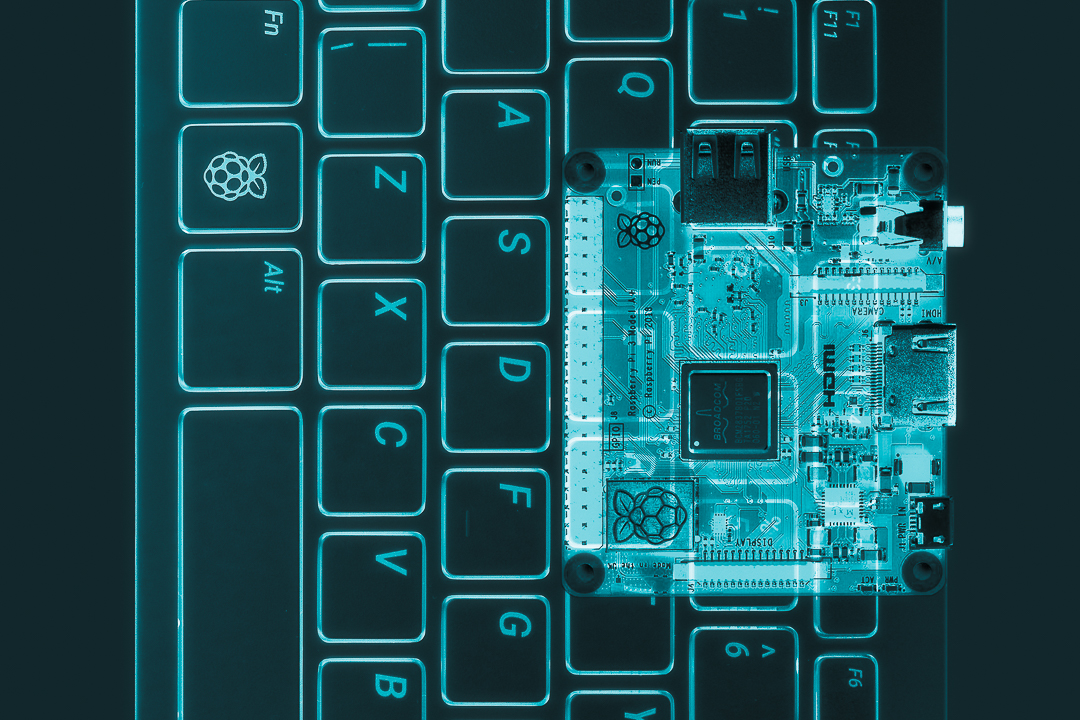 Putting a Raspberry Pi 3 A+ in the Raspberry Pi keyboard